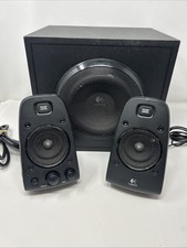 Logitech Z623 THX 2.1 Speaker System W/ Subwoofer - Tested Working