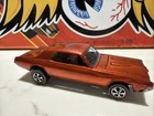 1968 Hot Wheels Redline TANGERINE Orange HK COUGAR  White Interior NEAR MINT