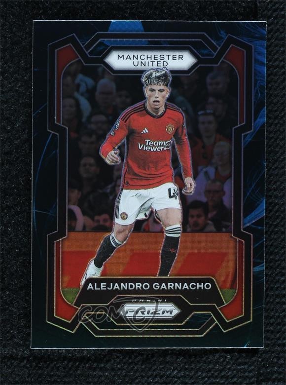 2023-24 Panini Prizm Premier League Genesis Prizm Alejandro Garnacho #50