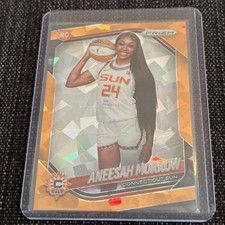 2025 Panini Prizm WNBA- Orange Ice #146 Aneesah Morrow RC- Connecticut Sun
