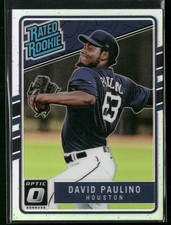 2017 Donruss Optic #47 David Paulino Holo
