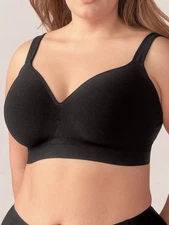 NWT Shapermint Essentials Women's L Everyday Throw-on Wireless Bralette 91404