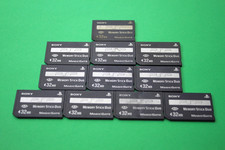 Lot of 11 Sony 32MB PSP-M32 Memory Stick Duo Memory Card For Camera / PSP