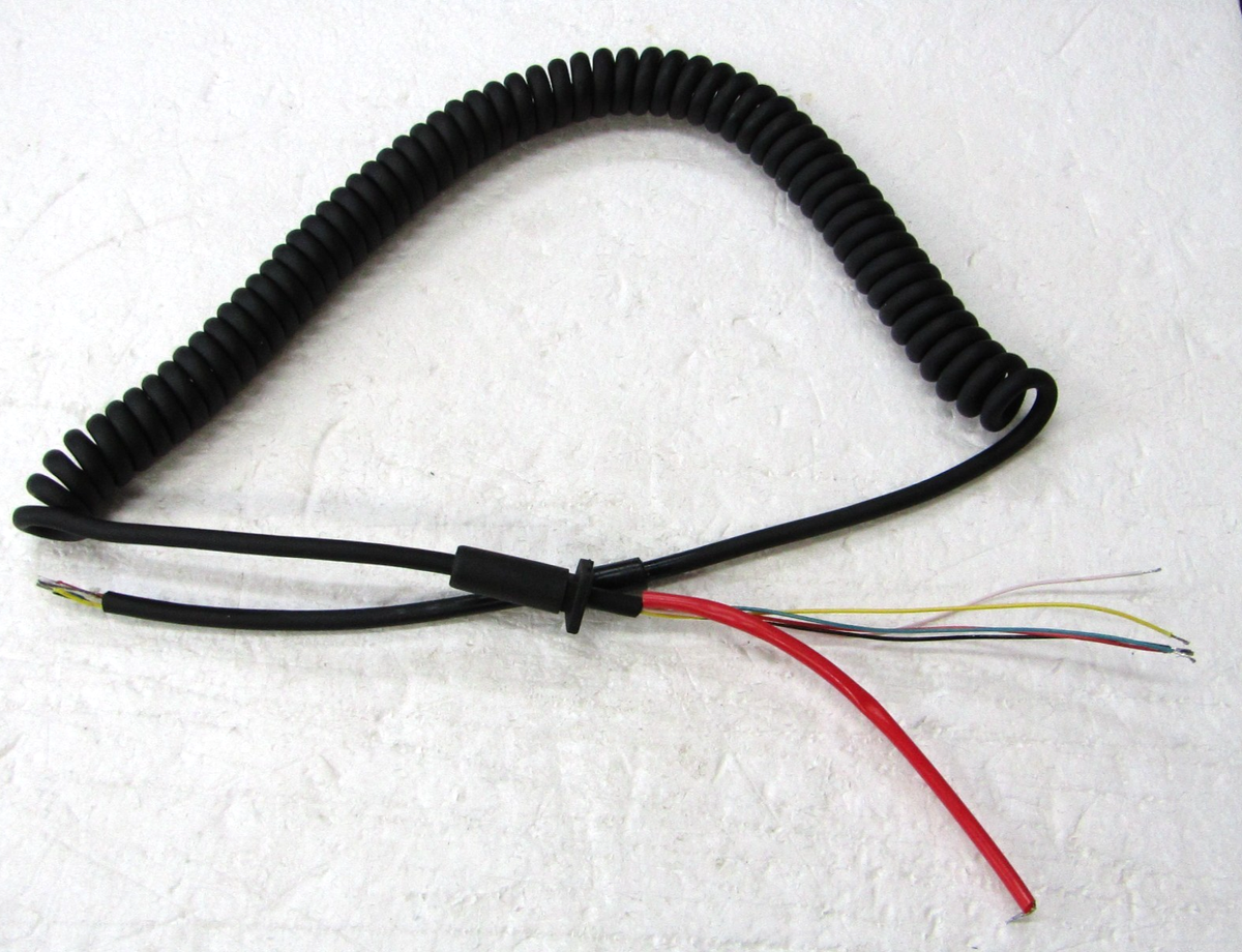 Workman MIL10 CB 6 Wires Microphone Replacement Cord - Black for