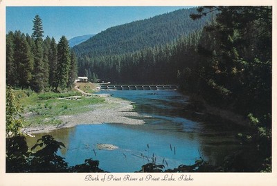GEBURT DES PRIEST RIVER AM PRIEST LAKE, IDAHO ~ GEBRAUCHT ~ UNBESPIELT
