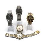 Vtg Seiko Automatic Date Men's 36mm-37mm Wristwatch Lot of 5 W-295