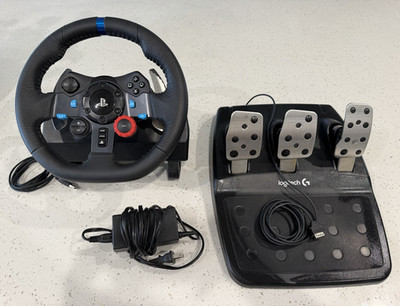 Logitech G29 Racing Wheel & Pedals PS5 PS4 PC + Upgraded Pedal Springs