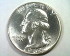 1962-D WASHINGTON QUARTER CHOICE UNCIRCULATED CH. UNC. NICE ORIGINAL COIN