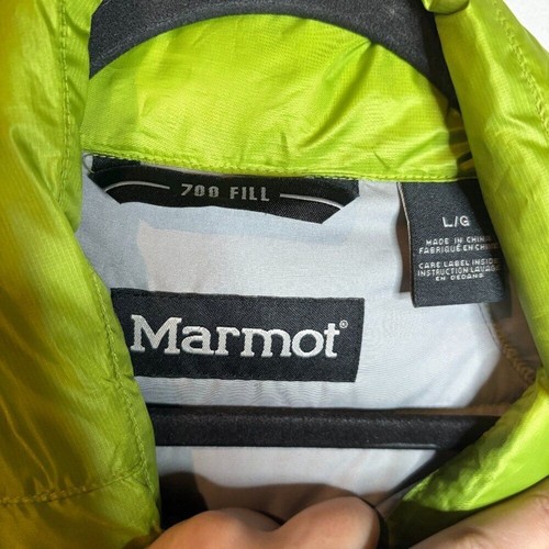 Marmot 700 Fill green down jacket - Picture 3 of 5