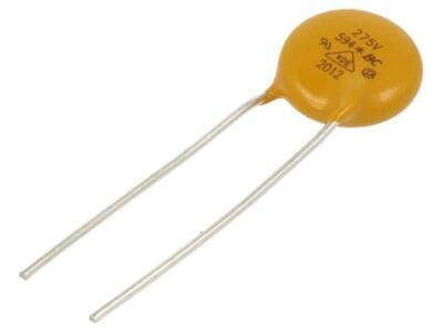 2X VDRS10P275BSE Varistor: Metalloxid THT 275VAC 350VDC 430V 2,5kA VISHAY