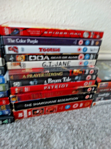 Job lot of 60 DVD`s Mostly Films Mixed Certificates as Seen Boxed - Picture 10 of 14