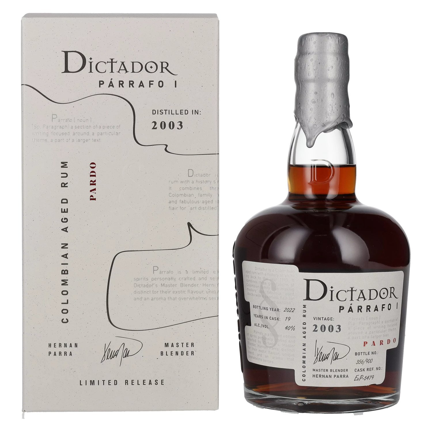 Dictador PÁRRAFO I 19 Years Old PARDO Vintage 2003