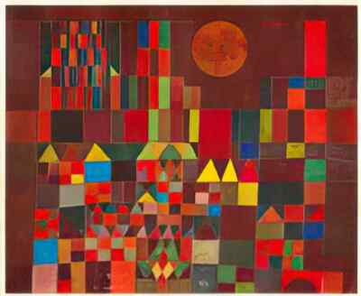 Paul Klee A4 Photo castle and sun 1928 | eBay UK