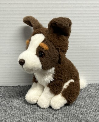 Our Generation 6'' Plush Dog Pet Pup Brown White