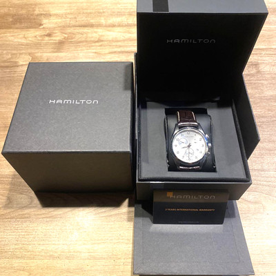 HAMILTON JAZZMASTER H386120 Quartz Stainless Steel Date 5BAR Men's watch