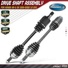 Pair Drive Shafts Front for Honda HR-V GH 1999-2022 1.6 44305S2H950 44306S2H951