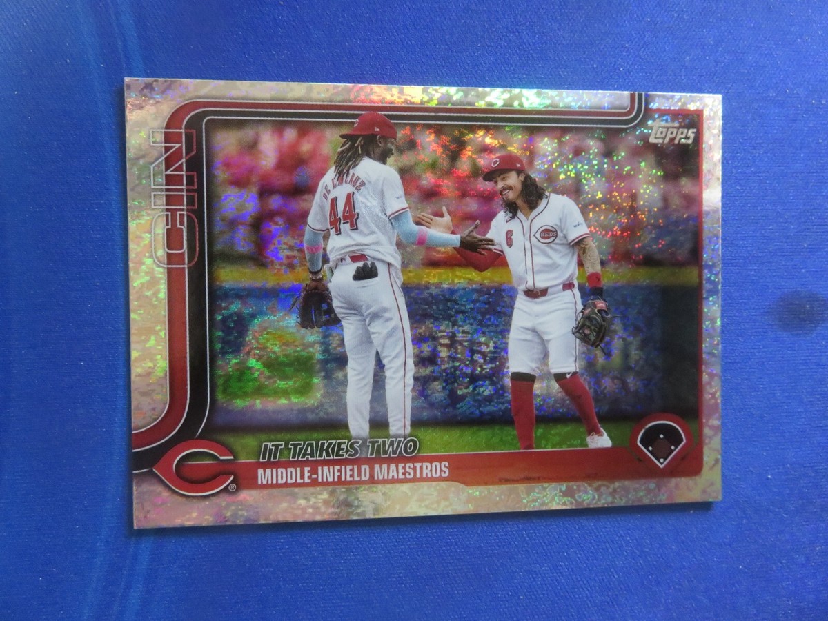 2025 Topps Series 1 IT TAKES TWO Elly Holo Foil Parallel Reds #295
