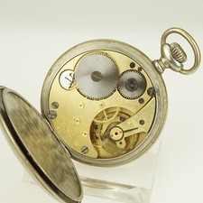 Rar JUNGHANS Antique Pocket Watch Men's no fusee duplex chronometer repeater