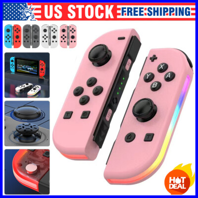 Wireless Pair Gamepad Left & Right w/LED For Nintendo Switch Joy-con-Controller