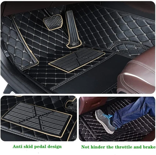 For Hyundai Elantra Luxury Custom Car Floor Mats Auto Carpets Liner Waterproof - Imagen 9 de 42