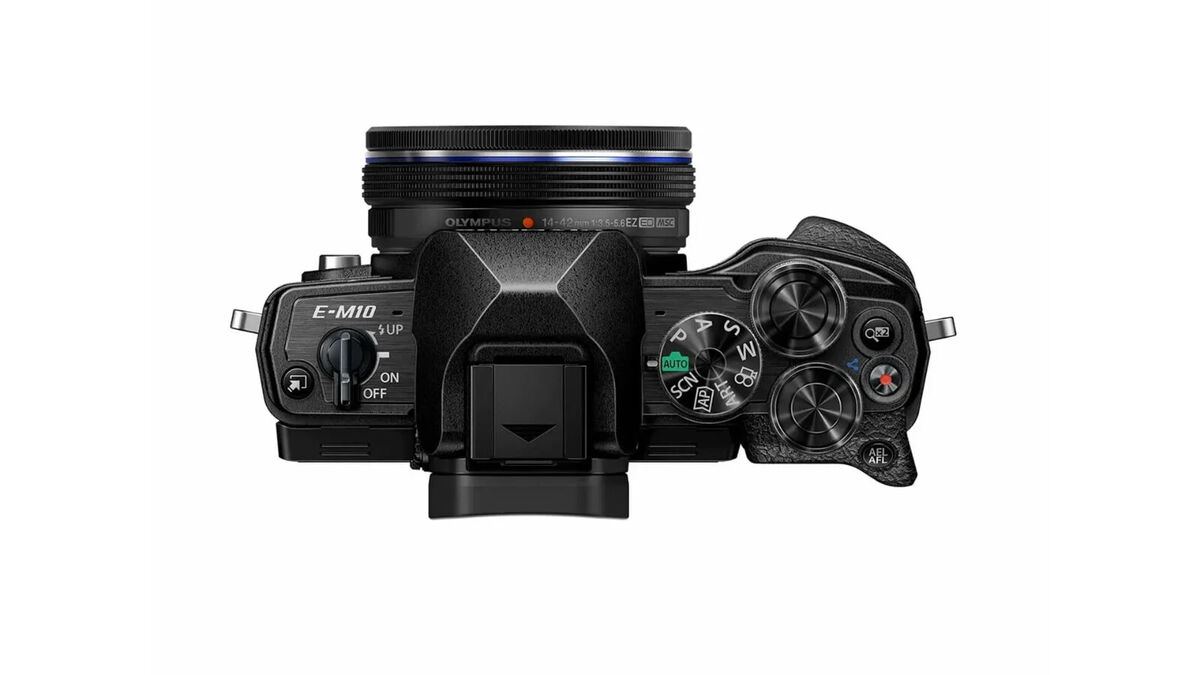 Reconditioned Olympus E-M10 Mark IV Mirrorless Camera w/ 14 Reconditioned Olympus E-M10 Mark IV Mirrorless Camera w/ 14