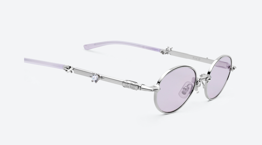 Gentle Monster x Bratz Pico 02(V) Violet Oval Glasses Doll 2025