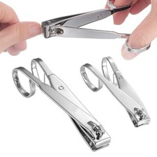 Best Toenail Clippers for Seniors Thick Toenails Angled Head, Long-Handled,Ultra