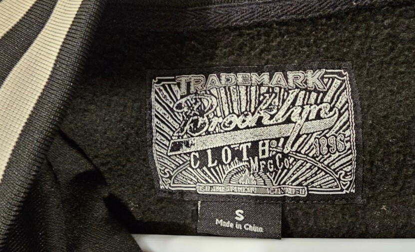 Trademark Brooklyn Cloth Varsity Coat Level Up No Worries Skull Mushrooms Sm (S) View 5