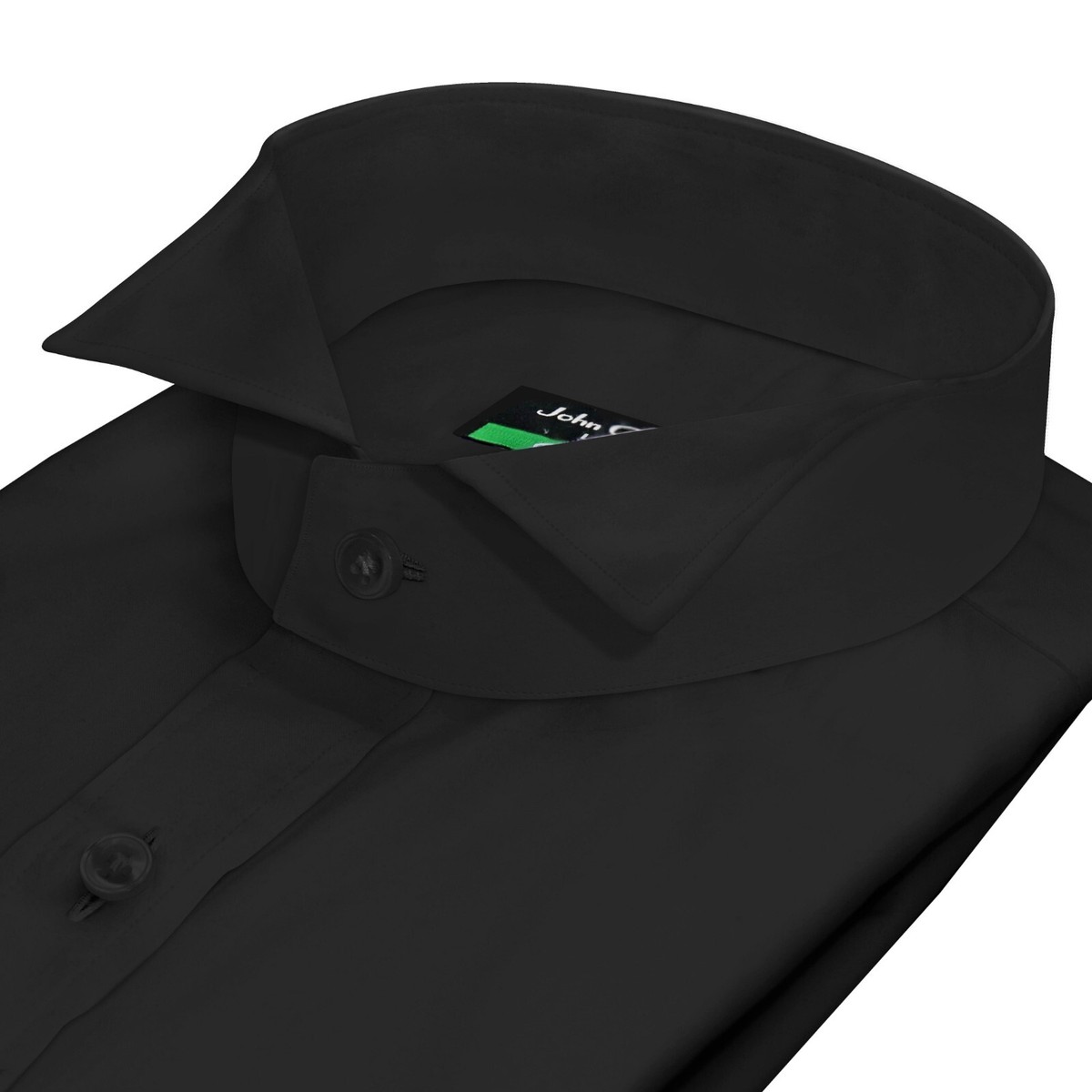 mens warehouse dress shirts Modern Fit Queens Oxford Dress Shirt | Black