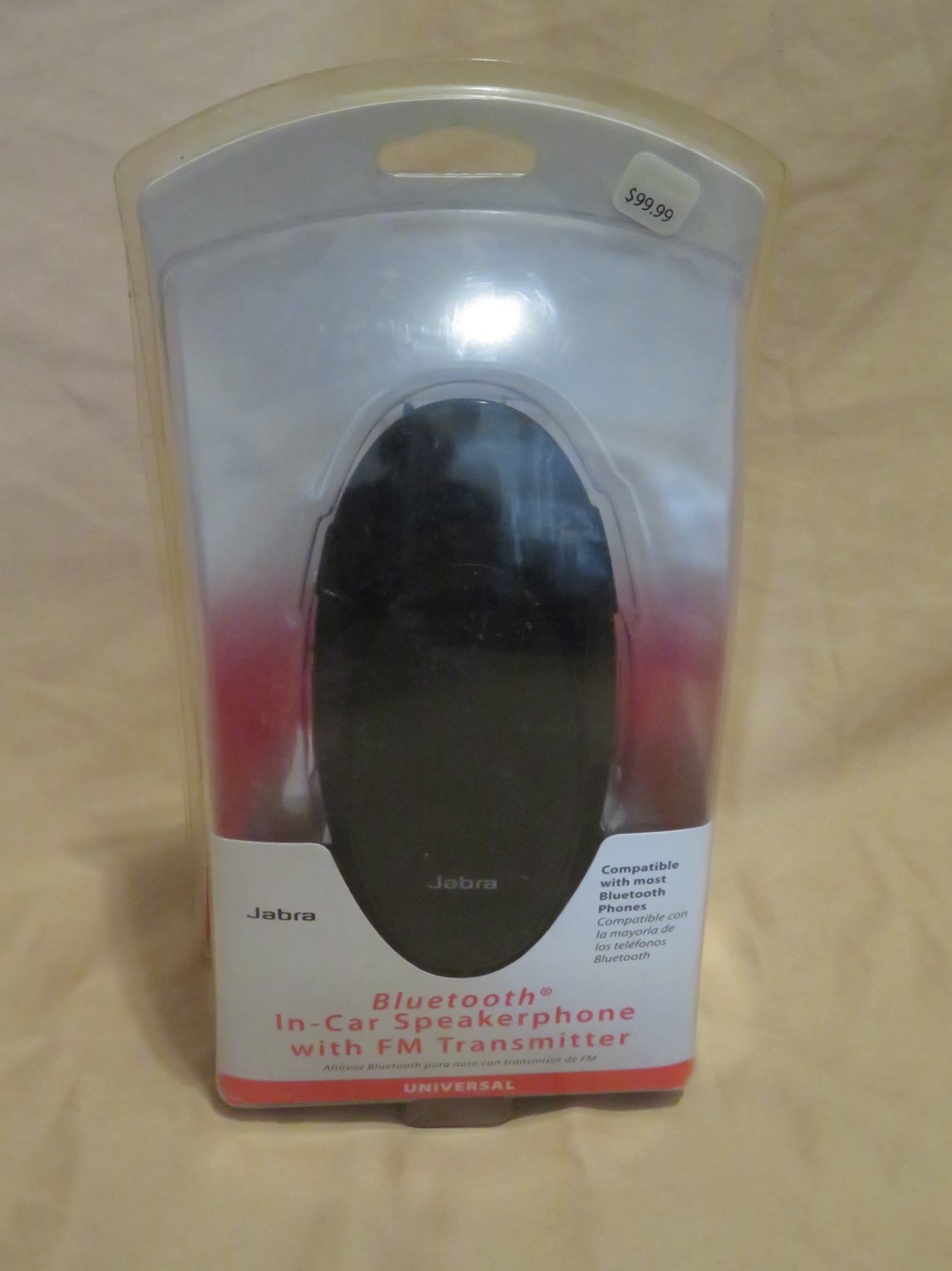 New Jabra JBT700 Bluetooth In-Car Speakerphone with FM Trans