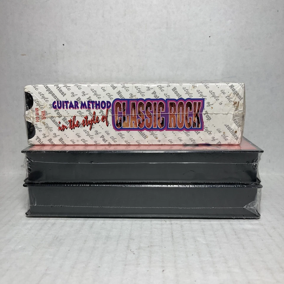 VTG Guitar Instructional Video Classic Rock Bottleneck Blues Country VHS Lot - Image 4 of 4