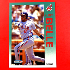 Albert Belle 1992 Fleer Card #105 MLB Cleveland Indians