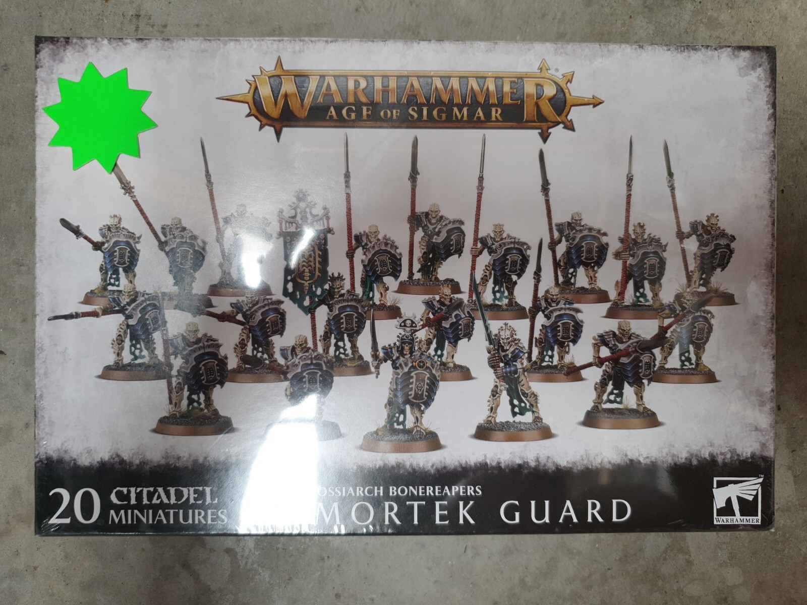 Warhammer Age Of Sigmar Ossiarch Bonereapers - Mortek Guard