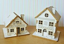 MICRO HOUSE or church tiny intricate for your 1:12th scale dolls house toyshop