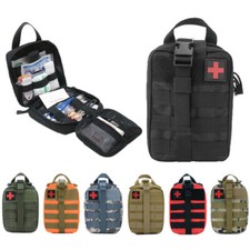 Tactical Molle First Aid Kit EMT Medical Bag Outdoor Survival Utility IFAK Pouch