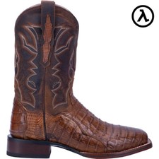 DAN POST KINGSLY MENS CAIMAN LEATHER WESTERN ...