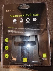 Savcoo Desktop Smart Card Reader, New Sealed