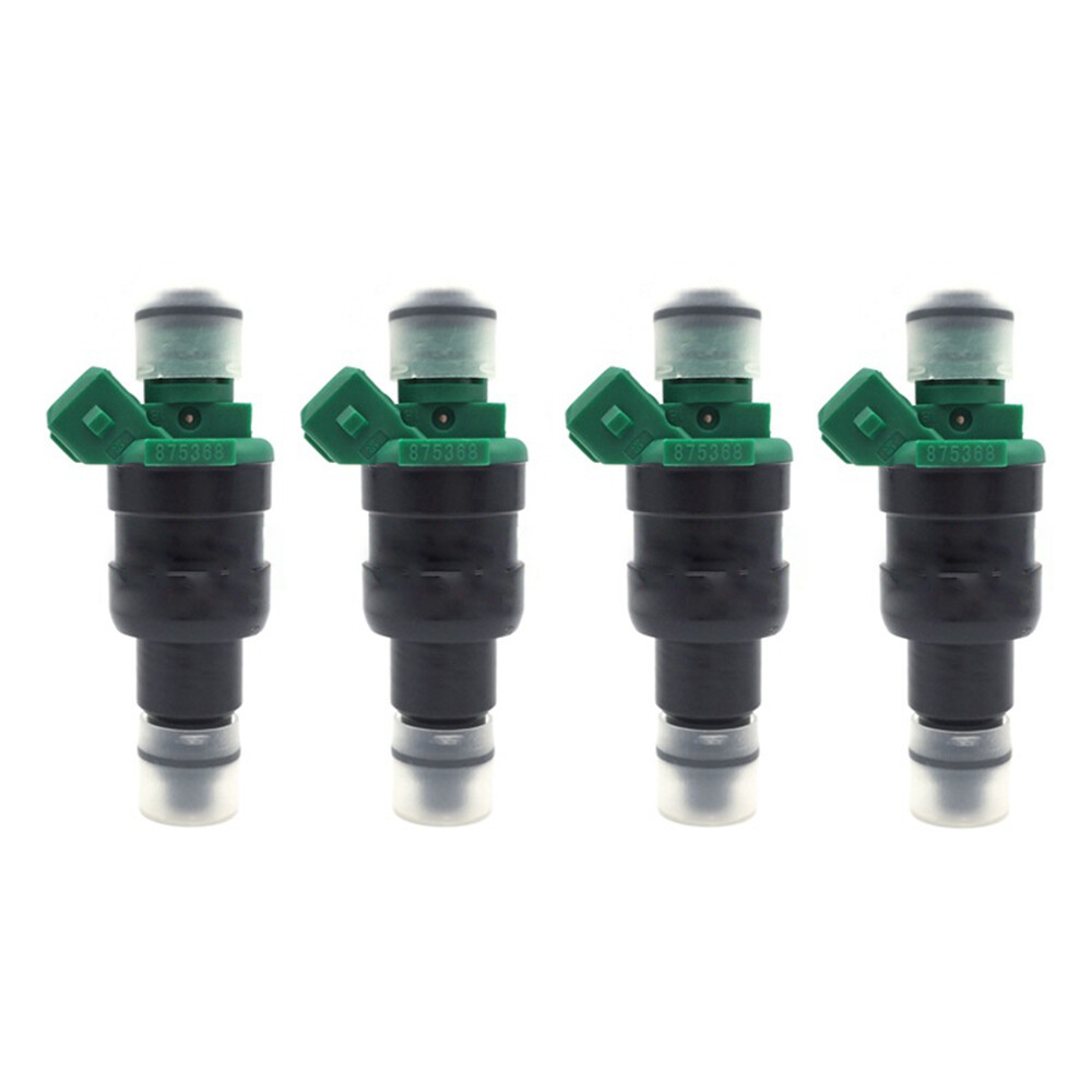 4Pcs Fuel Injector 875368 For Renault Kangoo Clio II Twingo 1.2