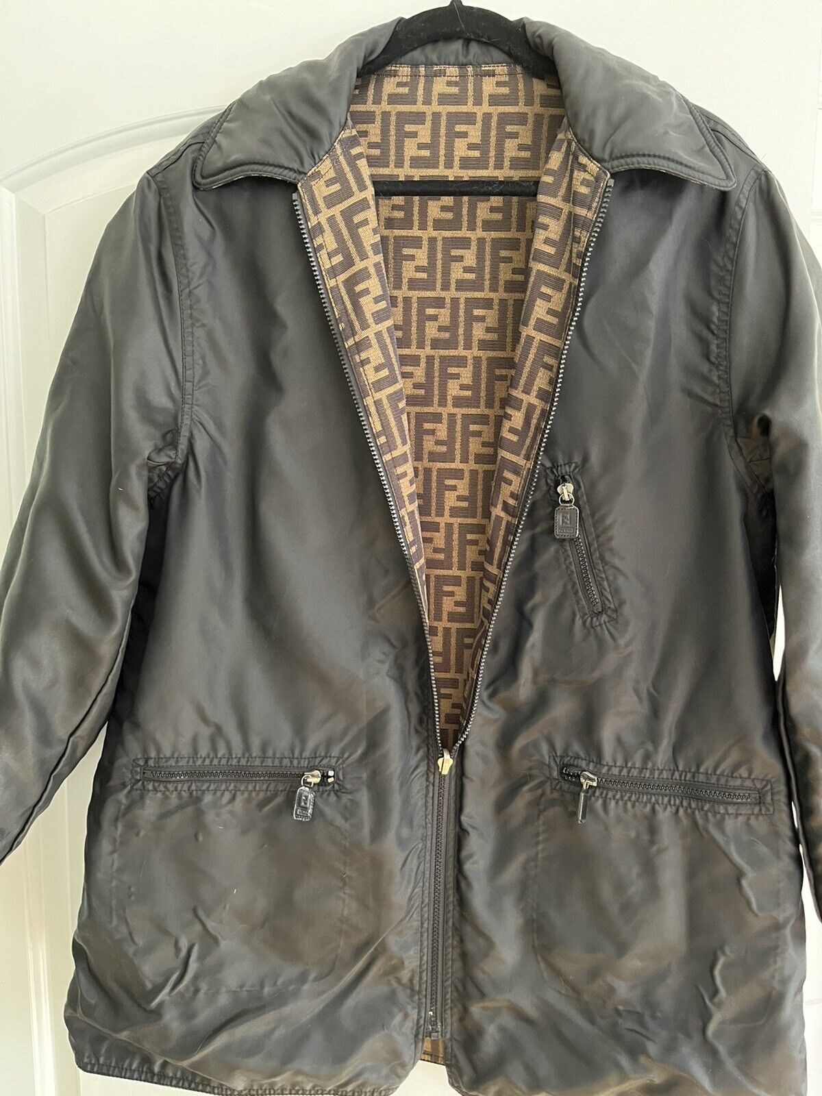 fendi jacket reversible Unisex | eBay