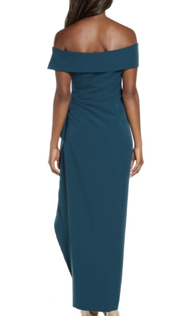 Vince camuto off shop the shoulder long dress