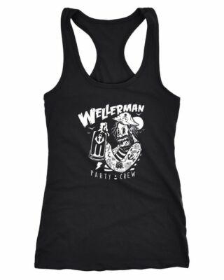 Ladies Tank Top Wellerman Song Sea Shanty Party Crew Sailor Fun Shirt Drinking