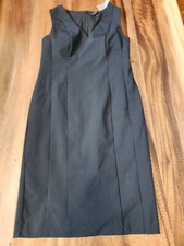 Ann Taylor Loft Women's  Sleeveless Blue Pencil Dress Size 2 Petite