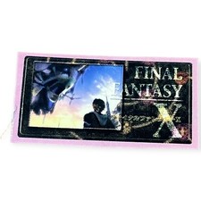 Sony PlayStation 2 PS2 Final Fantasy X 2001 Vintage VTG Memory Card Sticker
