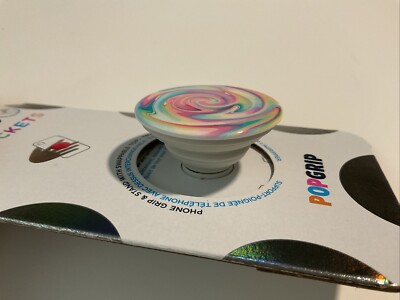 Carbonite Weave PopSockets PopGrip Tidepool Neon Pink Claire's