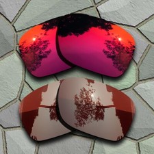 Bronze Brown Violet Red Lenses Replacement For-Oakley Turbine OO9263 Polarized