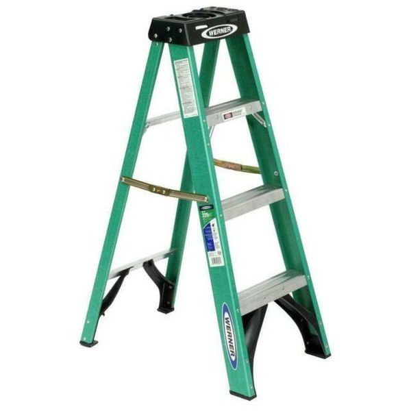 Werner FS204 4ft Step Ladder for sale online eBay