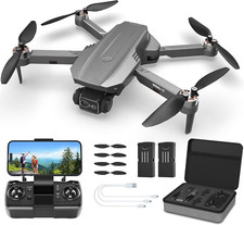 Drones with Camera for Adults 4K - B12 GPS Drone, under 250G, Brushless Motor, A