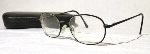 Modern optical, Joseph frame 54-19-140 Black metal Eyeglass glasses