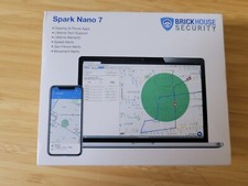 BrickHouse Security Spark Nano 7 LTE Micro GPS Tracker - Black/Blue   M-SN 