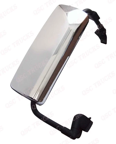 QSC Door Mirror Chrome Power Heated Passenger Right Assembly for Volvo VNL 